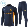 Olympique de Marseille Sweat d'Entraînement Quarter-Zip 2024-25 Marine Pour Enfant